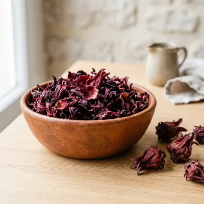 Fleurs de Bissap Rouge Séchées (Vimto)